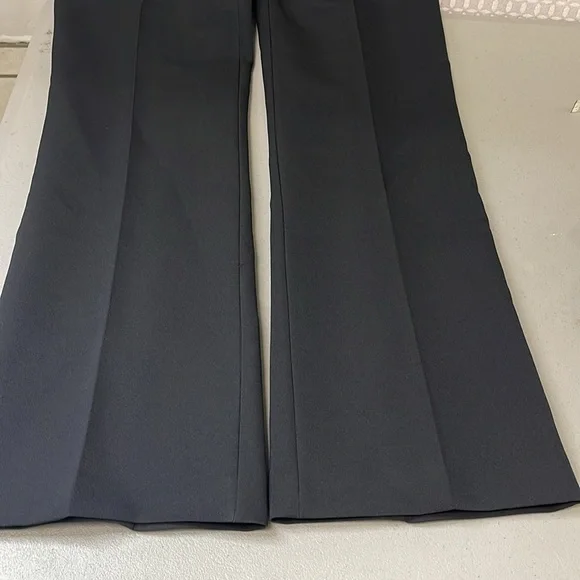 Zara Women’s Flared High Waist Pants Black Size L Career Office Professional - Picture 13 of 13